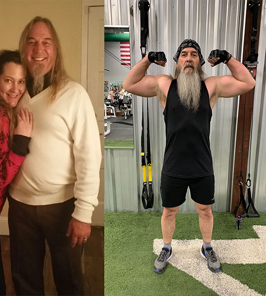 keith long Before and After after following Our Weight Loss Exercises |Lisa Jennings